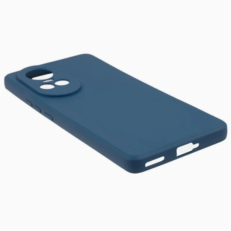 For Oppo Reno10 5G (Global) Straight Edge Design TPU Case Precise Cutout Protective Phone Cover - Sapphire