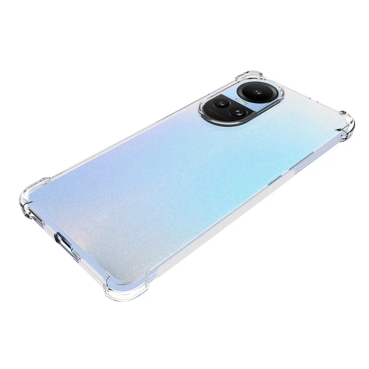 For Oppo Reno10 Pro 5G (Global) / Reno10 5G (Global) Soft TPU Cell Phone Case Transparent Anti-Slip Mobile Phone Cover