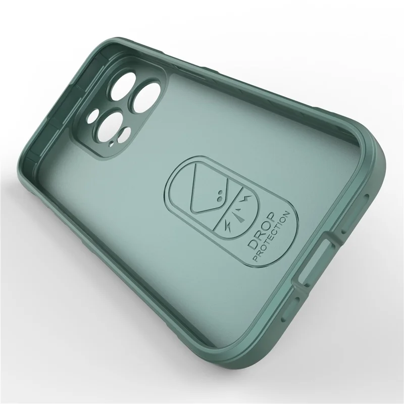 For iPhone 15 Pro Slim-fit TPU-mobiltelefonbeskyttelse mod stød Robust bagside til mobiltelefon - Lyserød
