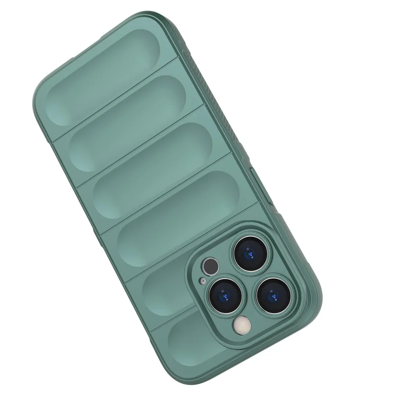 For iPhone 15 Pro Slim-fit TPU-mobiltelefonbeskyttelse mod stød Robust bagside til mobiltelefon - Lyserød