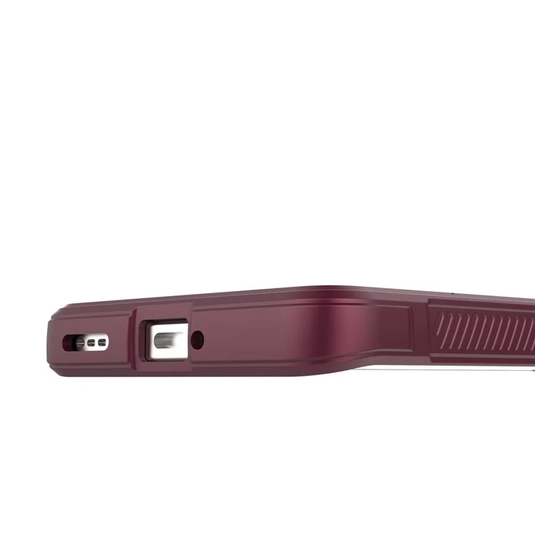 For Realme 11 Pro+ 5G / 11 Pro 5G TPU Back Case Shockproof Rugged Phone Cover - Wine Red