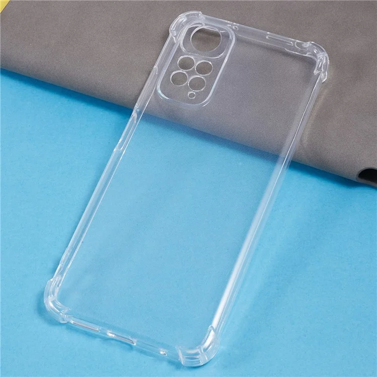 TPU-чехол для Xiaomi Redmi Note 11 4G (Qualcomm) / Note 11S 4G, прозрачный чехол для телефона с защитой от царапин толщиной 1,5 мм