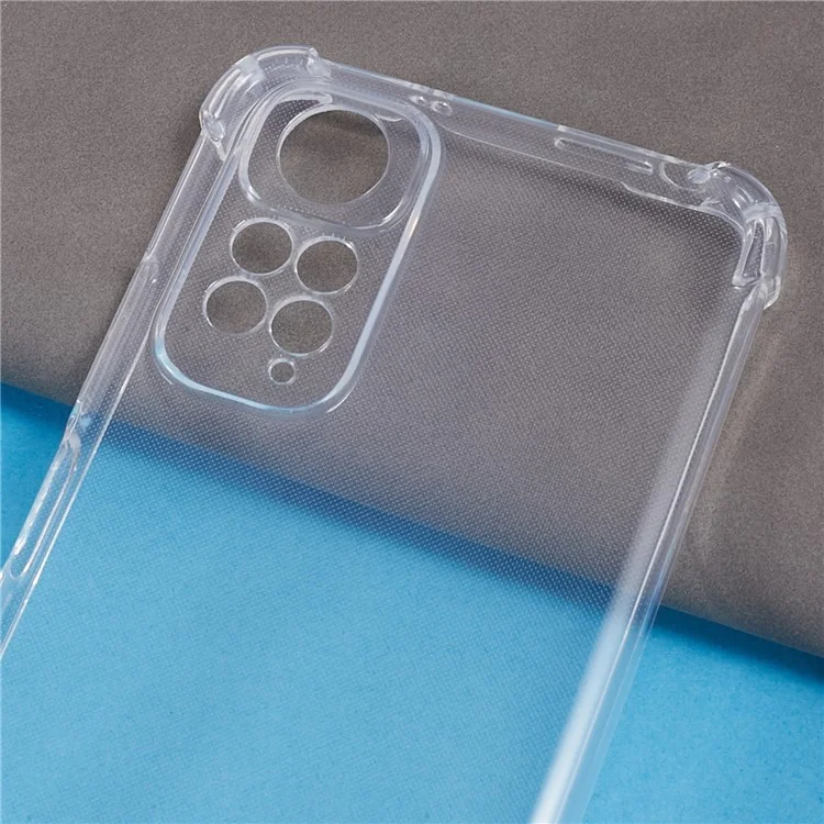 TPU-чехол для Xiaomi Redmi Note 11 4G (Qualcomm) / Note 11S 4G, прозрачный чехол для телефона с защитой от царапин толщиной 1,5 мм