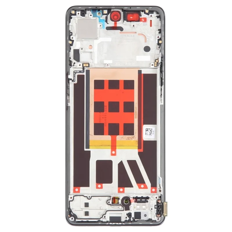 For Oppo Reno9 5G / Reno9 Pro 5G OEM Grade S AMOLED Screen and Digitizer Assembly + Frame Part (without Logo) - Black