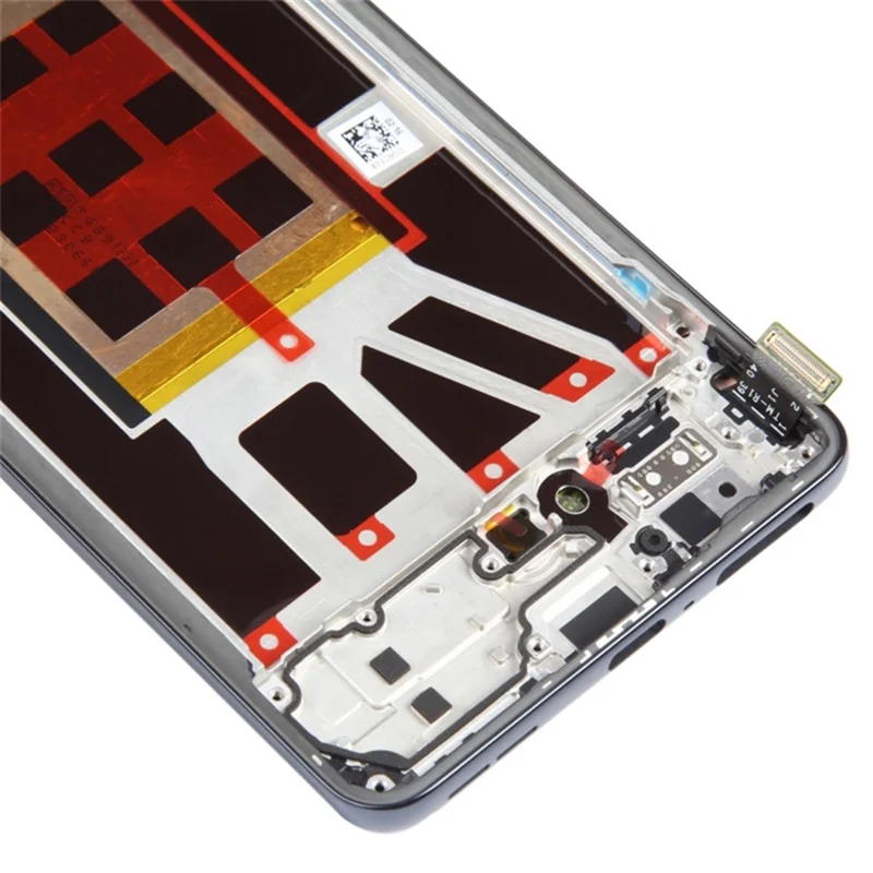 For Oppo Reno9 5G / Reno9 Pro 5G OEM Grade S AMOLED Screen and Digitizer Assembly + Frame Part (without Logo) - Black