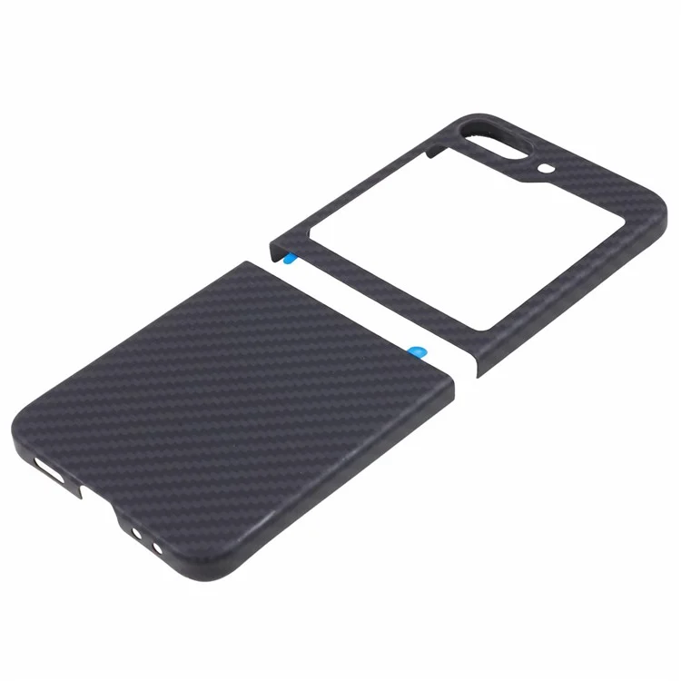 Чехол для Samsung Galaxy Z Flip5 5G Aramid Fiber, защитный чехол с текстурой 1500D