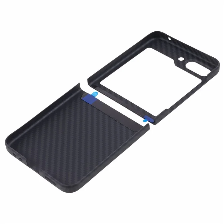 Чехол для Samsung Galaxy Z Flip5 5G Aramid Fiber, защитный чехол с текстурой 1500D