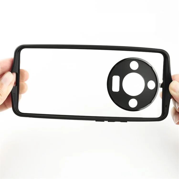Mobile Phone Case for Honor X50 , Dustproof Phone Cover TPU + Hard PC Transparent Shell