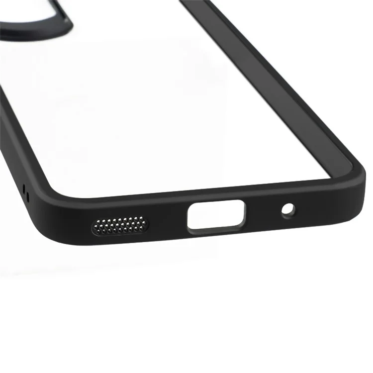 For Honor 90 Lite 5G / X50i 5G Custodia Antiurto in PC + TPU Trasparente Anti-Impronte per Telefono