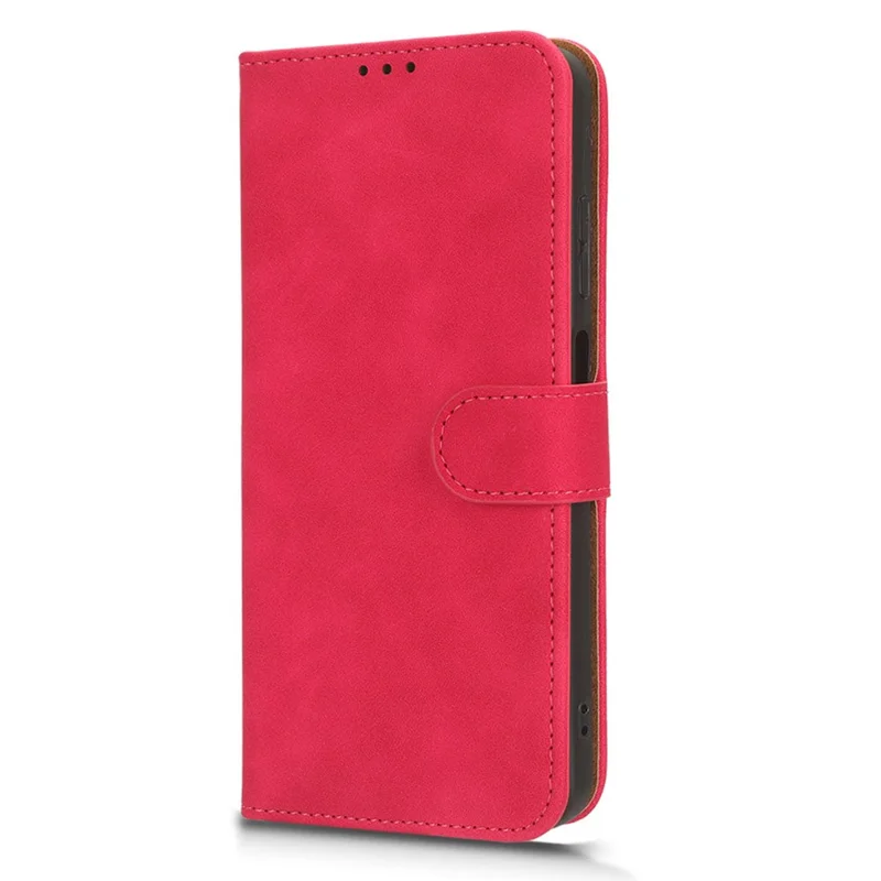 For Nokia G42 Phone Case PU Leather Skin-touch Stand Wallet Slim-Fit Phone Cover - Rose