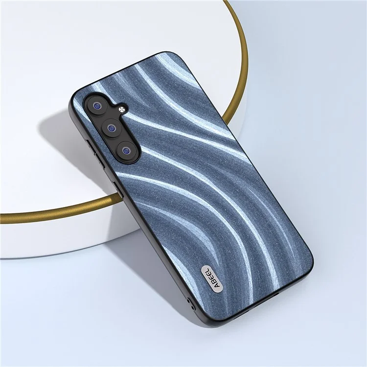 ABEEL Milky Way Series для чехла Samsung Galaxy S23 FE, обтянутый кожзаменителем PC+TPU - синий