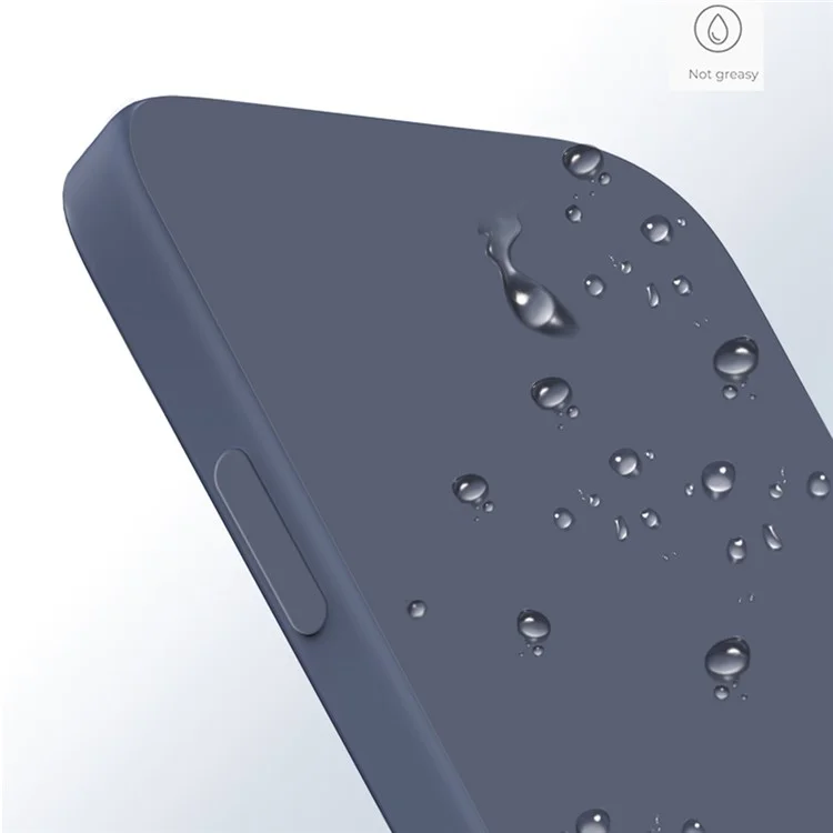 Rubberized Phone Case for iPhone 15 , Fiber Lining Straight Edge Anti-Scratch TPU Phone Cover - Orange
