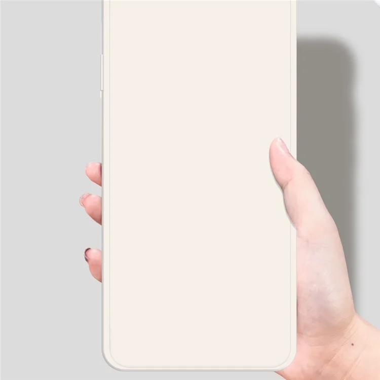 Rubberized Phone Case for iPhone 15 , Fiber Lining Straight Edge Anti-Scratch TPU Phone Cover - Orange