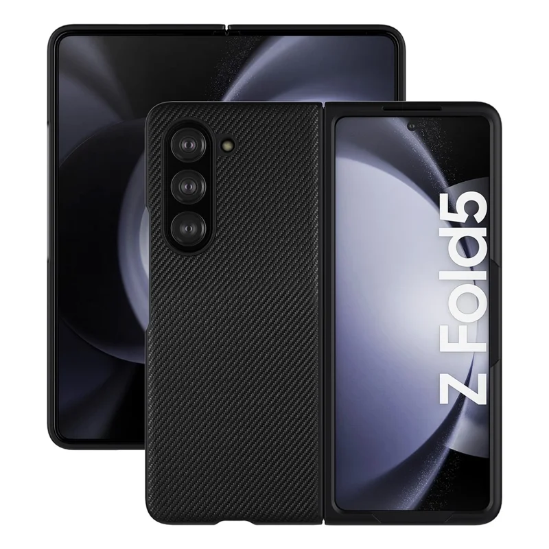 Funda para teléfono VILI TC Series para Samsung Galaxy Z Fold5 5G, antiarañazos, de PU+PC+TPU, funda de teléfono delgada