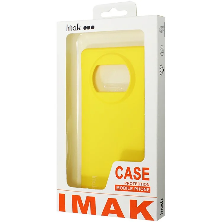 IMAK JS-2 Series For Samsung Galaxy Z Flip5 5G Protective Case Hard PC Anti-drop Phone Cover - White