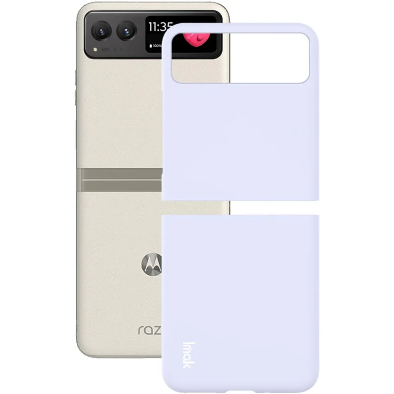 IMAK JS-2 Series For Motorola Razr 40 5G Protective Case Hard PC Anti-Drop Phone Cover - Purple