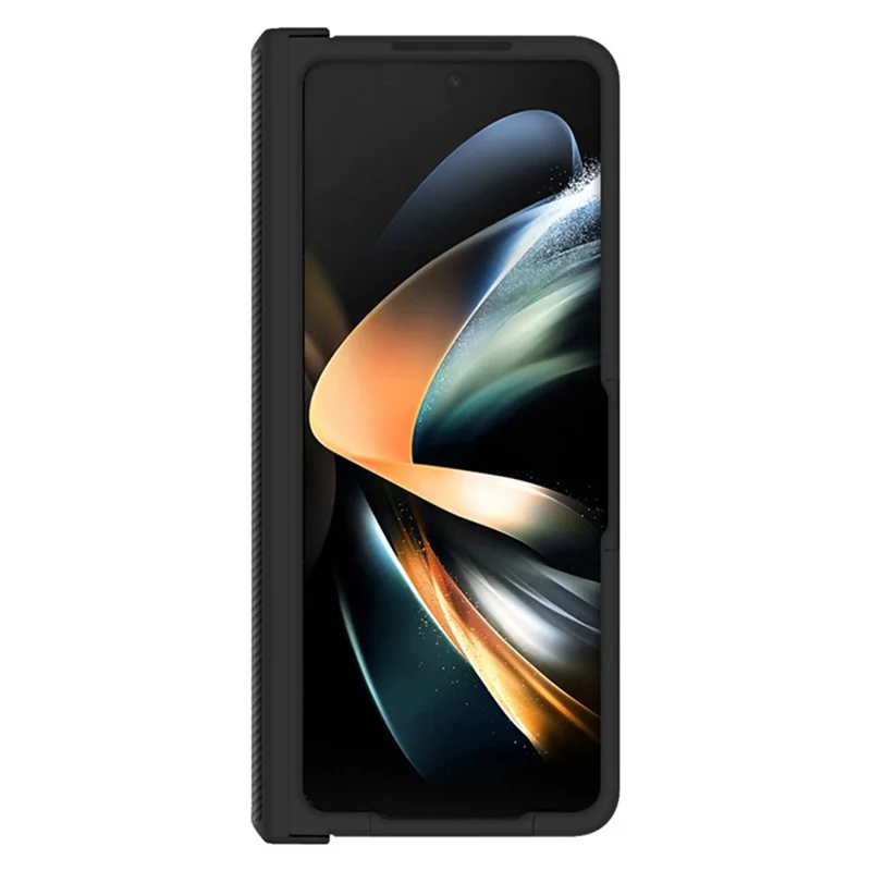 IMAK Ruiyi Series for Samsung Galaxy Z Fold5 5G Carbon Fiber Texture Phone Case PU+PC Anti-Drop Phone Cover