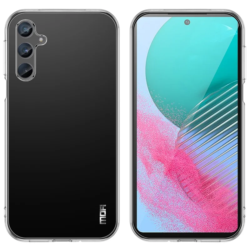 Coque téléphone MOFI TPU pour Samsung Galaxy F34 5G / M34 5G, housse transparente anti-rayures