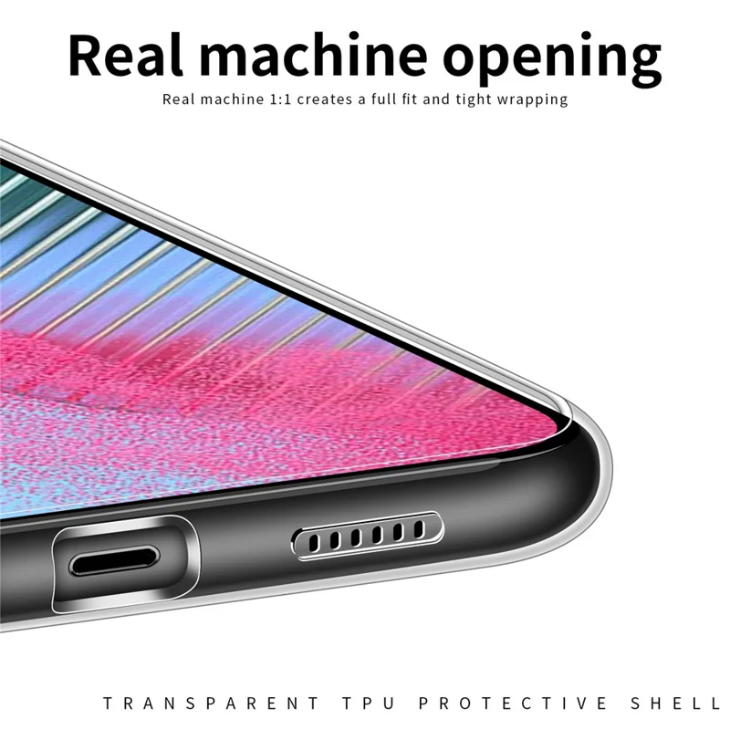 Coque téléphone MOFI TPU pour Samsung Galaxy F34 5G / M34 5G, housse transparente anti-rayures