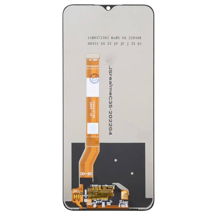 Pour Oppo A77 5G Écran LCD de qualité B et assemblage de Digitizer Pièce de réparation (sans logo)