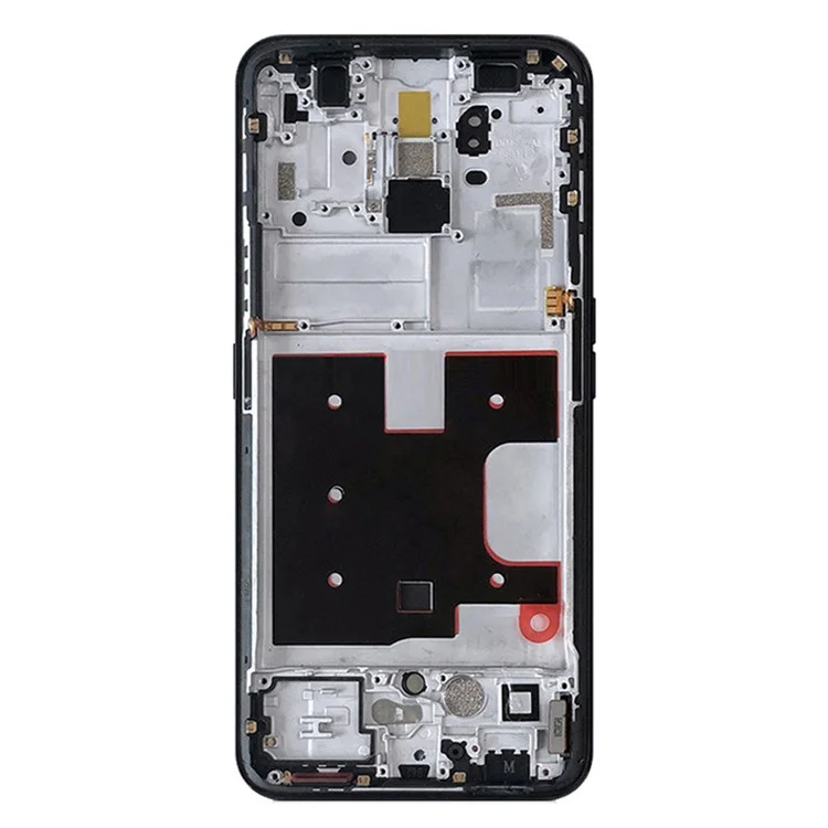 Para OPPO Reno2 Z / Reno2 F Pantalla LCD y Conjunto de Digitalizador de Grado C + Marco (Tecnología TFT) (sin Logotipo) - Negro
