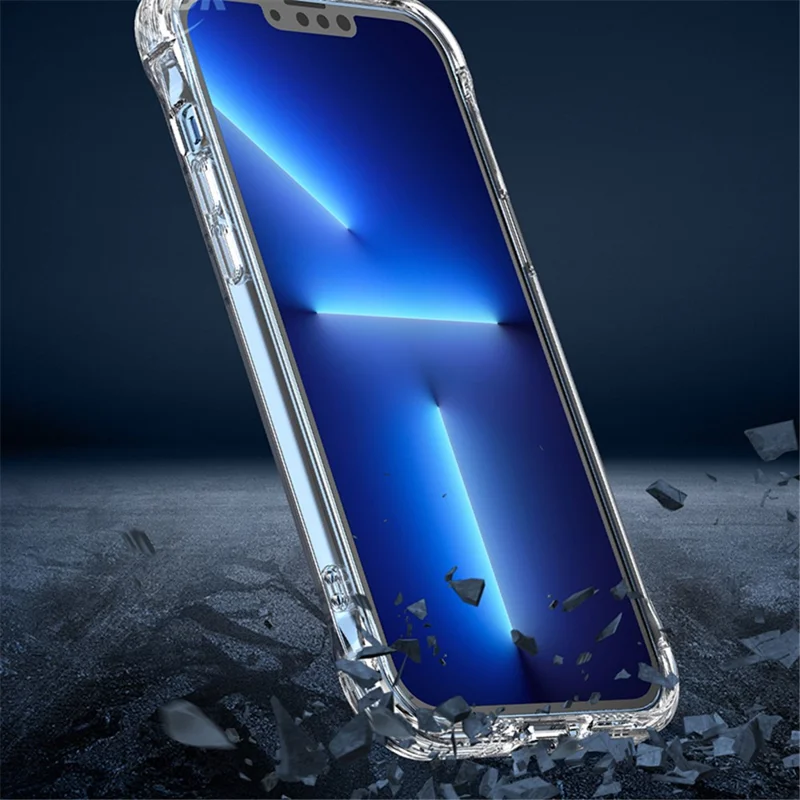 For iPhone 15 Plus Clear PC+TPU Phone Case Skjult støtteben Telefonbeskyttelse Kompatibel med MagSafe