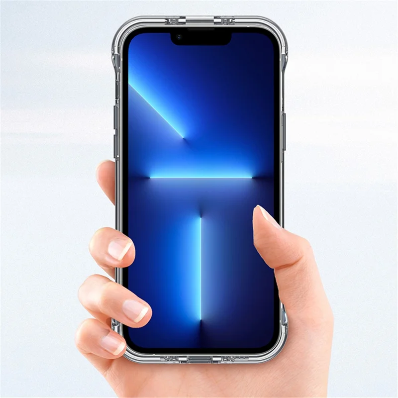 Phone Case for iPhone 15 , Clear Concealed Kickstand PC+TPU Phone Shell Compatible with MagSafe