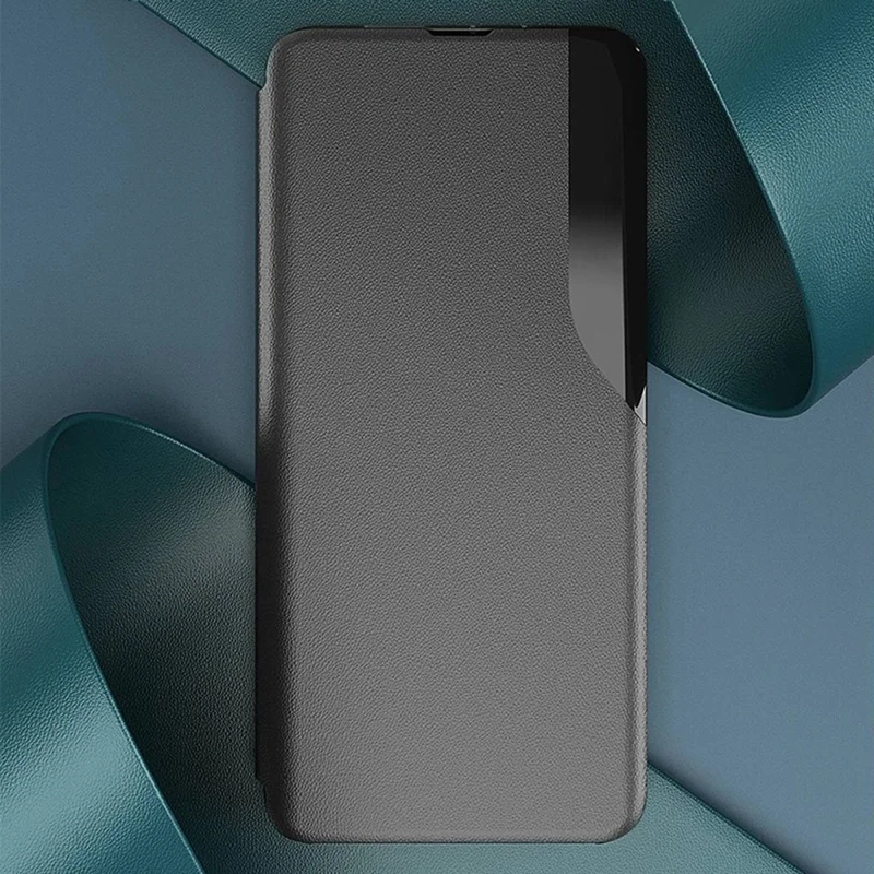 For Xiaomi Redmi Note 12S 4G Phone Case Folio Flip PU Leather Stand Cover - Red