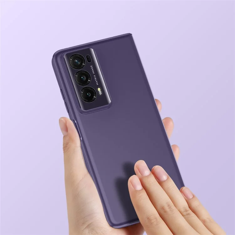 Für Die Ehrenmagie V2 5G Skin-touch PU Leder + PC Cover Phone Hülle Mit Temperaturem Glafilm (unterstützung Des Fingerabdrucks Unterstützen) - Schwarz