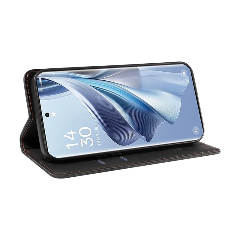 BETOPNICE 003 per Oppo Reno10 Pro 5G (Global) / Reno10 5G (Global) Custodia Portafoglio in PU Pelle con Blocco RFID e Supporto - Nero