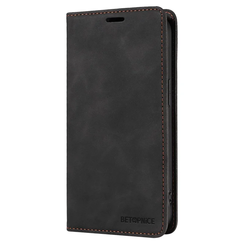 BETOPNICE 003 per Oppo Reno10 Pro 5G (Global) / Reno10 5G (Global) Custodia Portafoglio in PU Pelle con Blocco RFID e Supporto - Nero