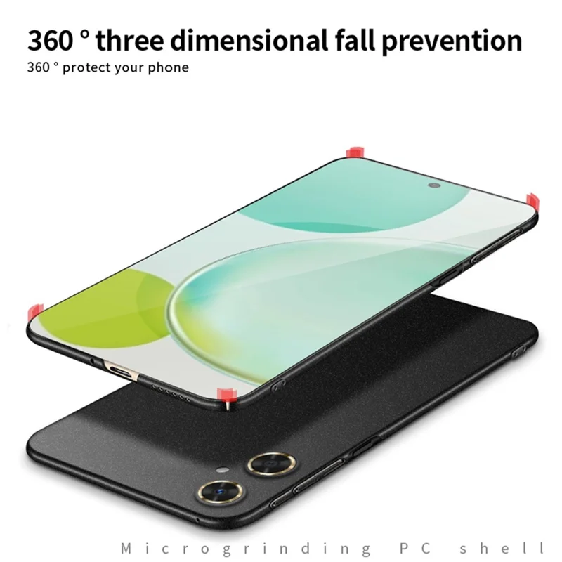 MOFI Shield Matte Series PC Phone Cover for Huawei Enjoy 60 Pro / Maimang 20 , Anti-scratch Cell Phone Case - Red
