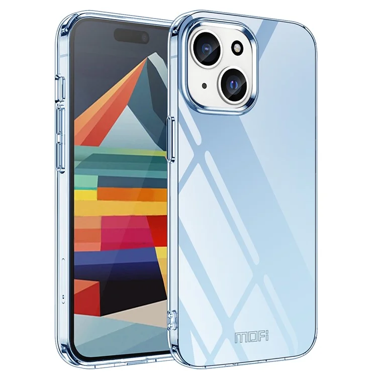 MOFI JK PC Transprent Series Smartphone Cover for iPhone 15 , Hard PC Protective Phone Cover