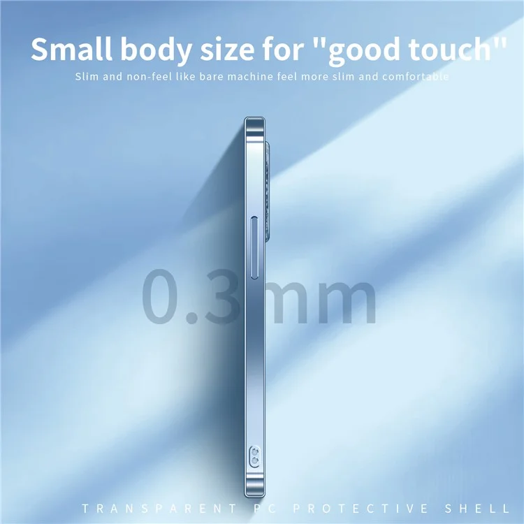 MOFI JK PC Transprent Series Smartphone Cover for iPhone 15 , Hard PC Protective Phone Cover