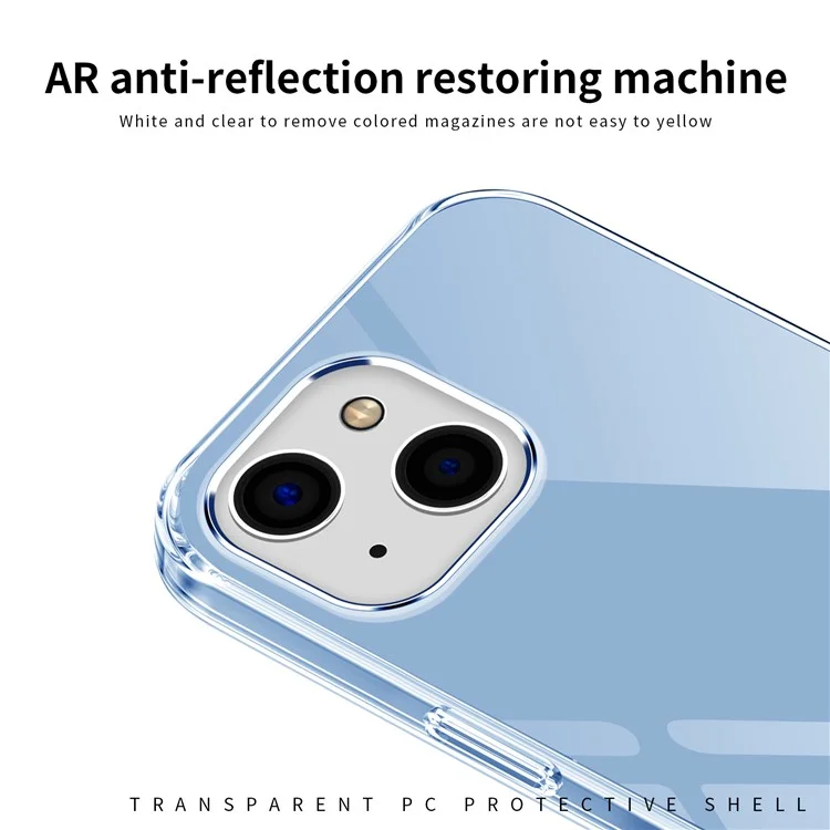 MOFI JK PC Transprent Series Smartphone Cover for iPhone 15 , Hard PC Protective Phone Cover