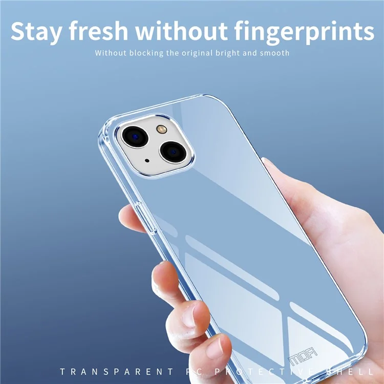 MOFI JK PC Transprent Series Smartphone Cover for iPhone 15 , Hard PC Protective Phone Cover
