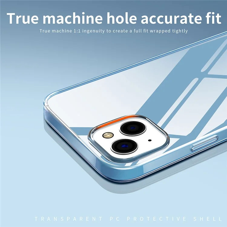 MOFI JK PC Transprent Series Smartphone Cover for iPhone 15 , Hard PC Protective Phone Cover
