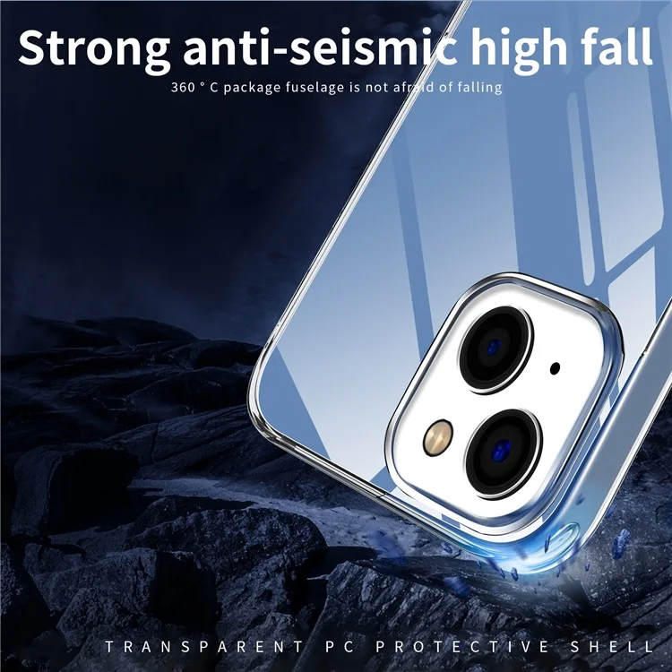 MOFI JK PC Transprent Series Smartphone Cover for iPhone 15 , Hard PC Protective Phone Cover