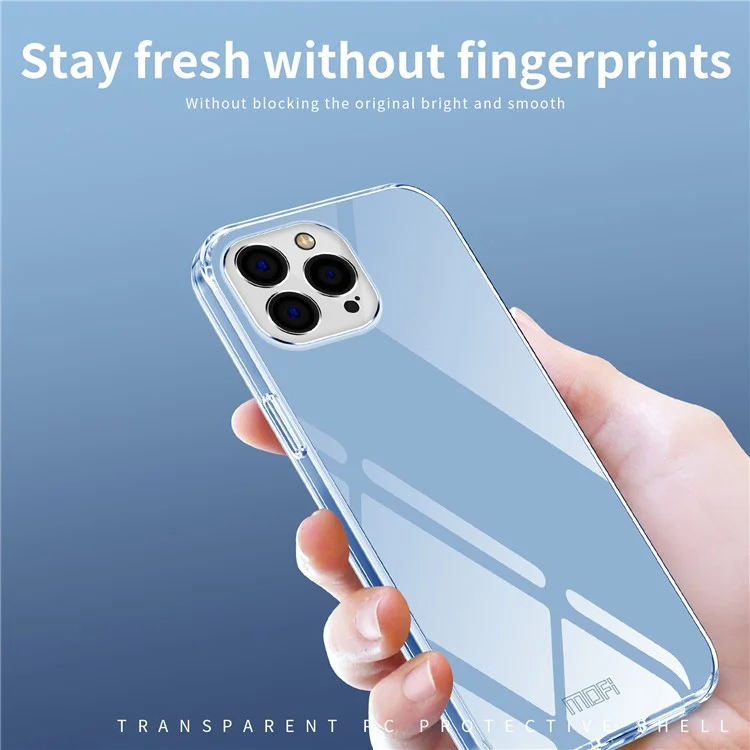 MOFI JK PC Série Transprent Hard PC Case para iPhone 15 Pro, Capa Protetora de Telefone Anti-Arranhões