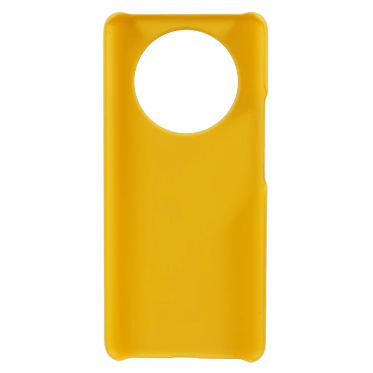 Funda Protectora para Teléfono para Realme 11 Pro 5G, Cubierta de Teléfono Antichoque de PC Rubberized - Amarillo