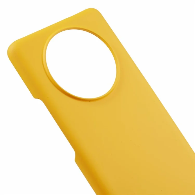 Funda Protectora para Teléfono para Realme 11 Pro 5G, Cubierta de Teléfono Antichoque de PC Rubberized - Amarillo