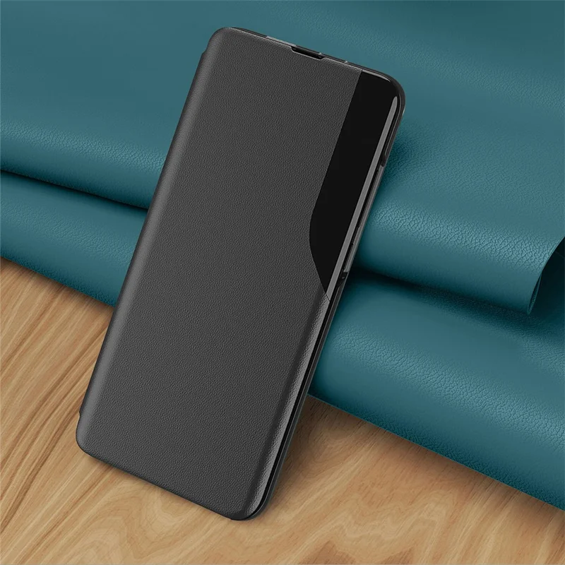 For iPhone 15 Pro Phone Case Folio Flip PU Leather Stand Cover - Red