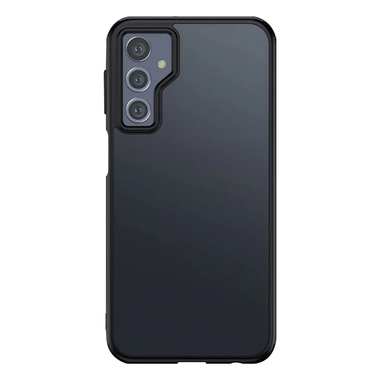Für Samsung Galaxy F34 5G / M34 5G PC+TPU Handyhülle Airbag Schutz Sturzsichere Handyhülle - Matt Schwarz