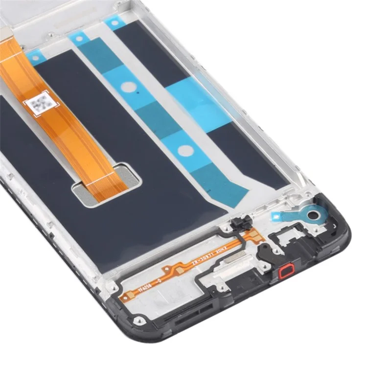Para Oppo A15s / A15 / A35 / A16K Grade C Tela LCD e Conjunto de Digitalizador + Peça de Substituição de Armação (sem Logotipo)