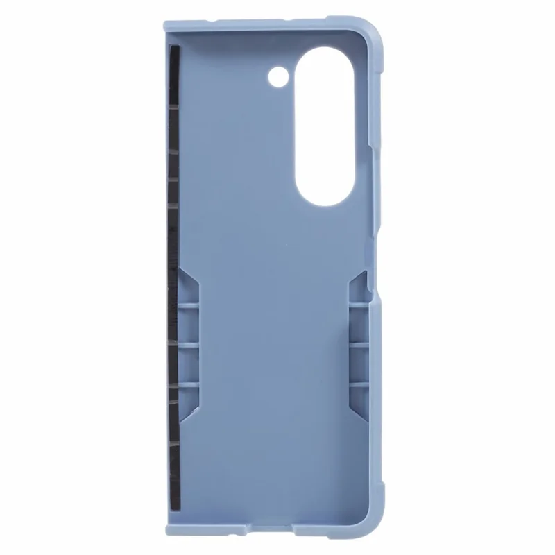 For Samsung Galaxy Z Fold5 5G Kickstand Phone Case PC+TPU Dual Layer Protective Cover - White