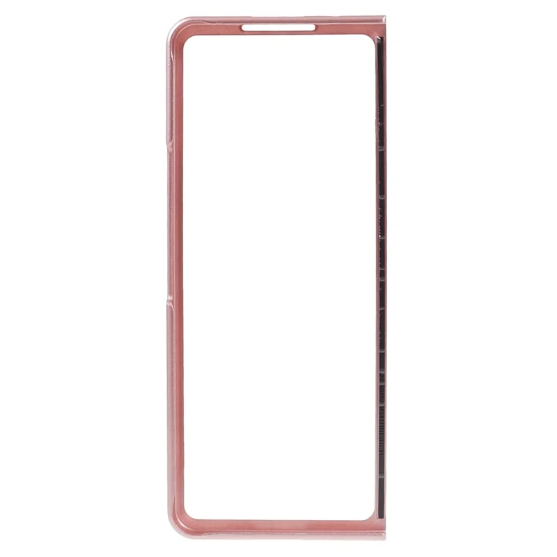 Pour Samsung Galaxy Z Fold5 5G Kickstand Phone Case PC+TPU Dual Layer Protective Cover - Rose Gold