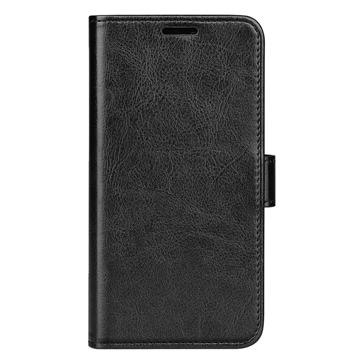 Pour Realme 11 Pro 5G / 11 Pro+ 5G Crazy Horse Texture Phone Case PU Leather Wallet Stand Anti-collision Cover - Noir