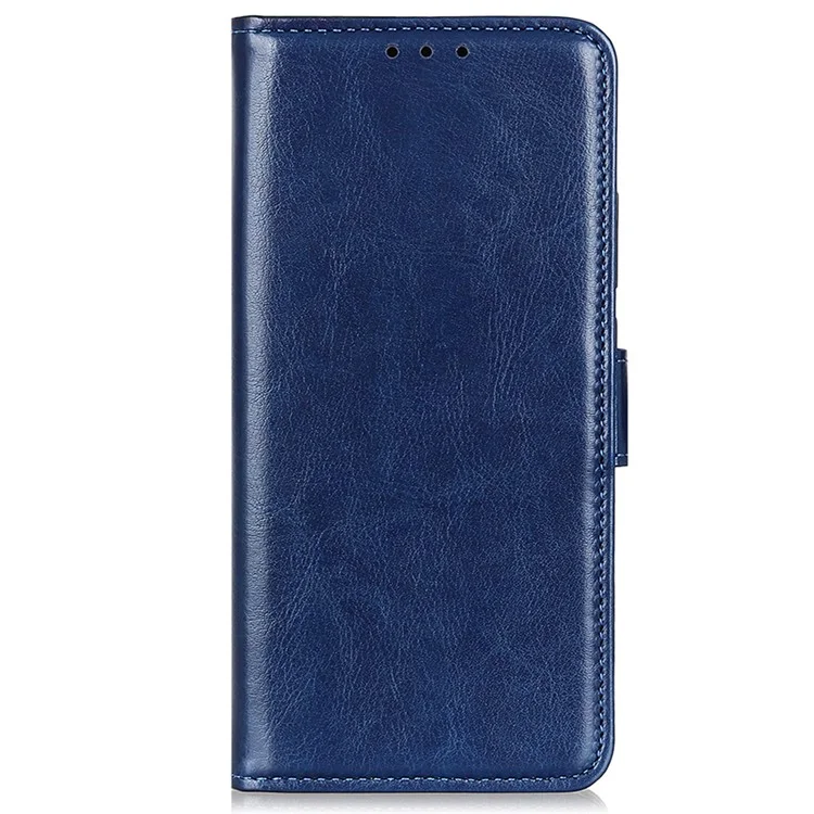 Для Huawei nova Y91 4G / Enjoy 60X PU Кожаный чехол для телефона Crazy Horse Texture Wallet Stand Cover - Синий