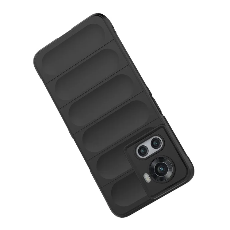 Soft TPU Phone Case for OnePlus Ace 5G / 10R 5G , Shockproof Rugged Protection Cover - Black