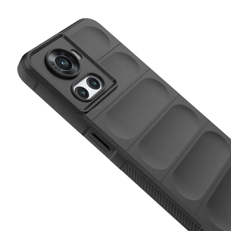 Soft TPU Phone Case for OnePlus Ace 5G / 10R 5G , Shockproof Rugged Protection Cover - Black